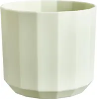 elho bloempot facet rond d19 h17cm Theegroen - afbeelding 1