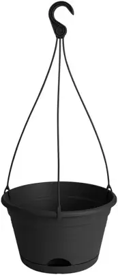 elho bloempot green basics hangschaal d28 h17cm Living black - afbeelding 1