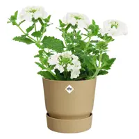 Elho bloempot Greenville 16x15cm goud zand - afbeelding 2
