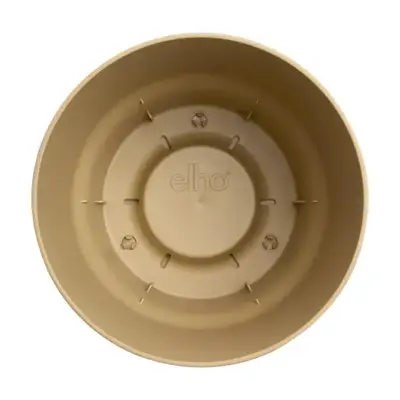 Elho Bloempot Greenville Rond 40cm Goudkleurig Zand - afbeelding 2