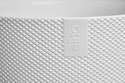 Elho bloempot Jazz rond 19x18cm zijdewit - afbeelding 2