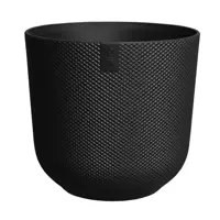 Elho bloempot Jazz rond 26 cm Living Black - afbeelding 1