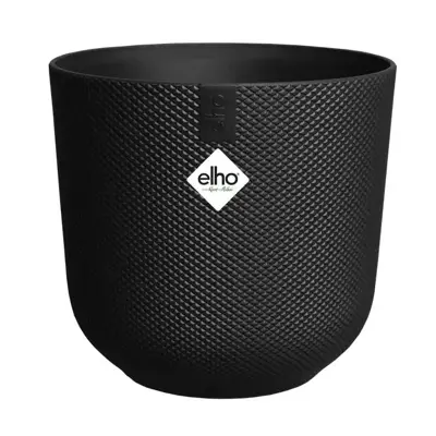 Elho bloempot Jazz rond 26 cm Living Black - afbeelding 2