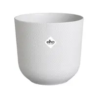 Elho bloempot Jazz Rond 30 cm Zijdewit - afbeelding 1