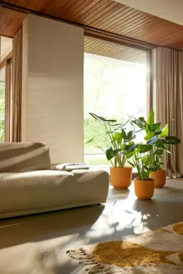 Elho Bloempot Jazz rond 35cm Amber Geel - afbeelding 7