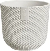 elho bloempot jazz rond mini d7 h7cm Zijdewit - afbeelding 1