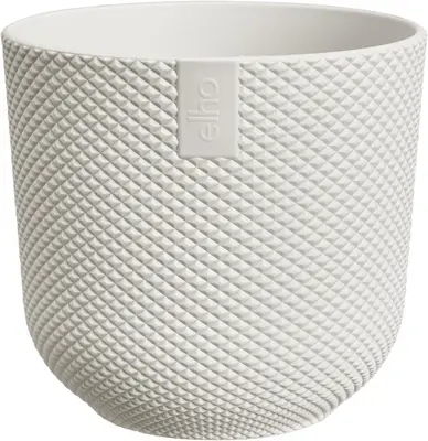elho bloempot jazz rond mini d9 h9cm Zijdewit