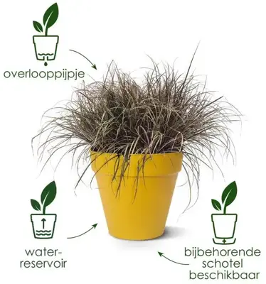 Elho bloempot Loft Urban rond 20cm lavendel lila - afbeelding 8