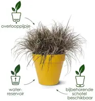 Elho bloempot Loft Urban rond 20cm lavendel lila - afbeelding 8