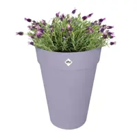 Elho Bloempot Loft Urban rond hoog 35cm Lavendel Lila - afbeelding 3