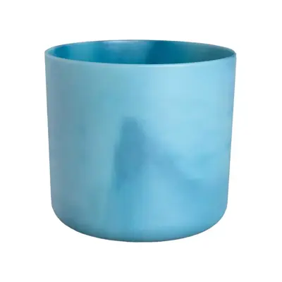 Elho bloempot ocean collection rond 14x13cm atlantisch blauw - afbeelding 1