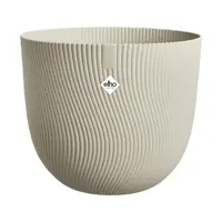 Elho bloempot Sereh 30cm paddenstoel beige - afbeelding 1