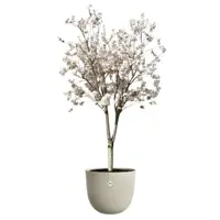 Elho bloempot Sereh 47cm paddenstoel beige - afbeelding 4