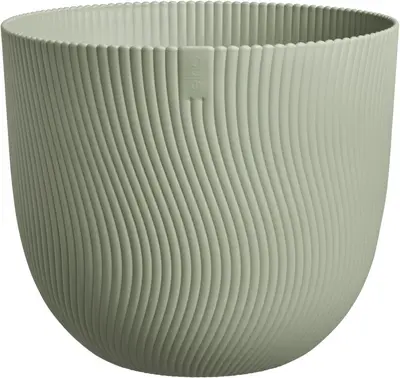elho bloempot sereh rond d25 h21cm Scandinavisch groen - afbeelding 1