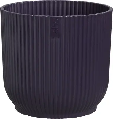 Elho bloempot The Winery Collection 16cm Donkerpaars - afbeelding 1