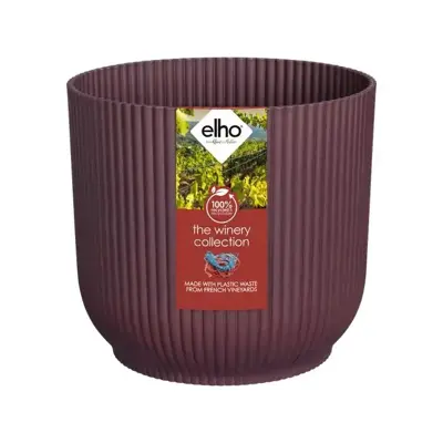 Elho bloempot The Winery Collection 18cm Bordeaux Rood  - afbeelding 2
