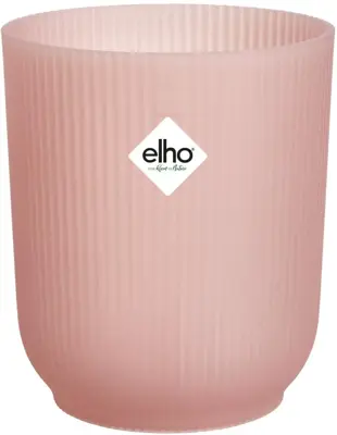 Elho bloempot Vibes fold orchidee hoog 12,5cm frosted pink - afbeelding 1