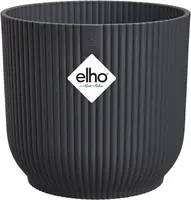 elho bloempot vibes fold rond d14 h13cm Antraciet - afbeelding 2