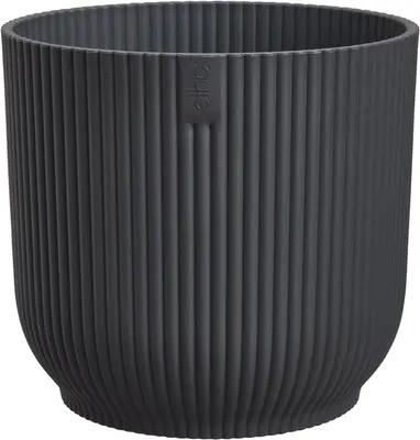 elho bloempot vibes fold rond d25 h23cm Antraciet