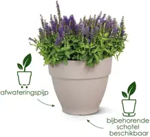 Elho bloempot Vibia Campana 65cm terra - afbeelding 5