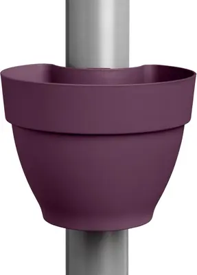 elho bloempot vibia campana regenpijpbakje d40 h16cm Esdoorn paars - afbeelding 1