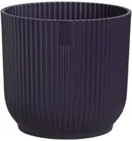 Elho bloempot winery collection 14x13cm donkerpaars - afbeelding 1