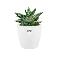 Elho Brussels Mini bloempot rond 10,5 cm wit - afbeelding 3
