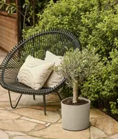 Elho Eden 30 - Grijs - L 31 x B 30 x H 28 cm - Binnen en Buiten - 100% gerecycled - afbeelding 6