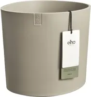 Elho Eden 30 - Grijs - L 31 x B 30 x H 28 cm - Binnen en Buiten - 100% gerecycled - afbeelding 1