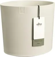 Elho Eden 30 - Wit - L 31 x B 30 x H 28 cm - Binnen en Buiten - 100% gerecycled - afbeelding 1