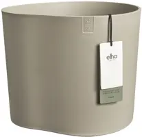 Elho Eden 35 - Grijs - L 36 x B 32 x H 32 cm - Binnen en Buiten - 100% gerecycled - afbeelding 1