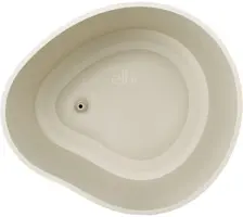 Elho Eden 35 - Wit - L 36 x B 36 x H 32 cm - Binnen en Buiten - 100% gerecycled - afbeelding 4