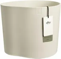 Elho Eden 35 - Wit - L 36 x B 36 x H 32 cm - Binnen en Buiten - 100% gerecycled - afbeelding 1