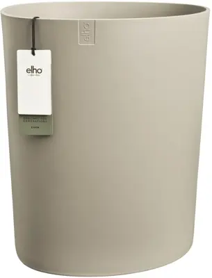 Elho Eden Aquacare High 40 - Grijs - L 43 x B 39 x H 50 cm - Binnen en Buiten - 100% gerecycled - afbeelding 1