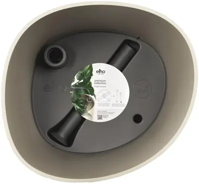 Elho Eden Aquacare High 40 - Grijs - L 43 x B 39 x H 50 cm - Binnen en Buiten - 100% gerecycled - afbeelding 4