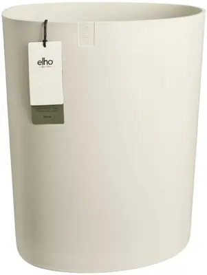 Elho Eden Aquacare High 40 - Wit - L 43 x B 39 x H 50 cm - Binnen en Buiten - 100% gerecycled - afbeelding 1