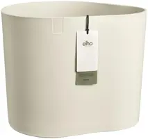 Elho Eden Aquacare Low 40 - Wit - L 44 x B 40 x H 35 cm - Binnen en Buiten - 100% gerecycled - afbeelding 1