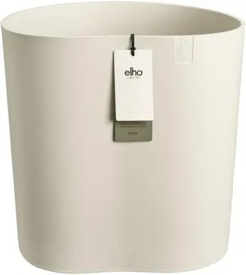 Elho Eden Aquacare Medium 40 - Wit - L 42 x B 38 x H 42 cm - Binnen en Buiten - 100% gerecycled - afbeelding 1