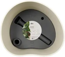 Elho Eden Aquacare Medium 40 - Wit - L 42 x B 38 x H 42 cm - Binnen en Buiten - 100% gerecycled - afbeelding 4