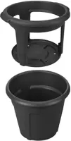 Elho green basics aardappel pot 33 cm living black - afbeelding 1