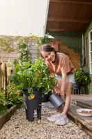 Elho Green Basics aardbeien pot 33cm living black - afbeelding 4