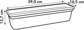 Elho green basics balkonbak 40 cm terra - afbeelding 3