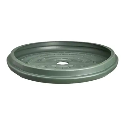 Elho Green Basics Composter 200L bodemplaat Blad Groen - afbeelding 1
