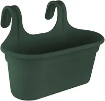 Elho green basics easy hanger large balkonbak blad groen - afbeelding 1