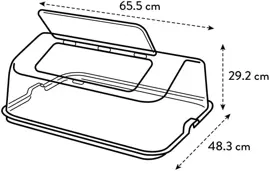 Elho Green Basics grow garden kweekhuis L transparant - afbeelding 2