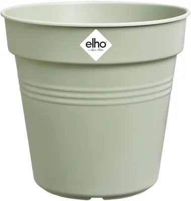 Elho Green Basics kweekpot 27cm steengroen - afbeelding 1