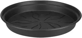 Elho green basics schotel 14 cm living black - afbeelding 1