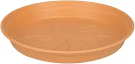 Elho green basics schotel 14 cm mild terra