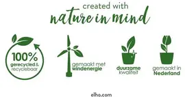 Elho green basics schotel 14 cm transparant - afbeelding 4