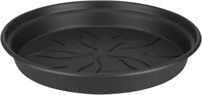 Elho green basics schotel 65 cm living black - afbeelding 1